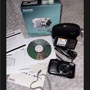 Fujifilm Black Digital Camera with Accessories
